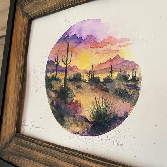 Watercolor Painting Print🌵🏜️ - Picture 3 of 4